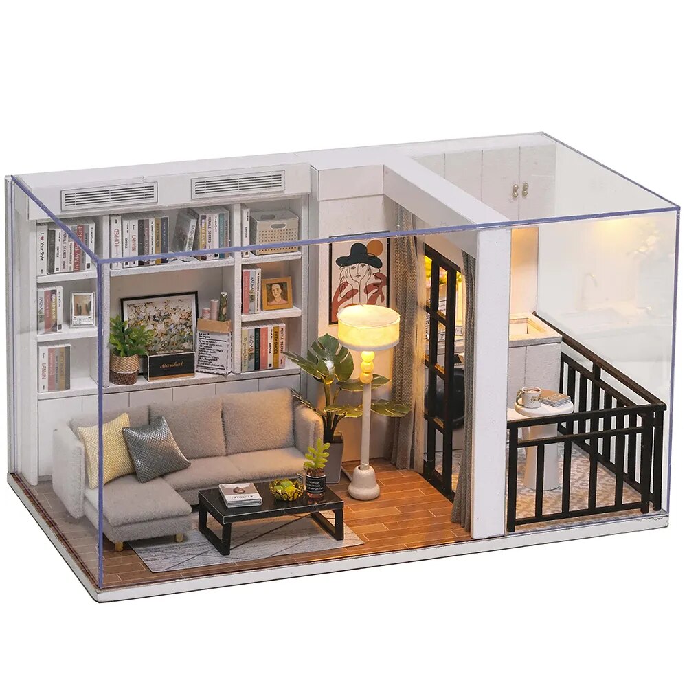 Maison miniature "Vue sur la ville"