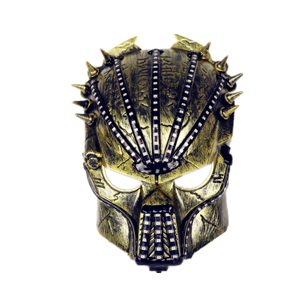 NOUVEAU Masque d'Halloween à LED prédateur, masque lumineux effrayant pour hommes femmes enfants adultes avec changement de couleurs. Cosplay Costume Parties
