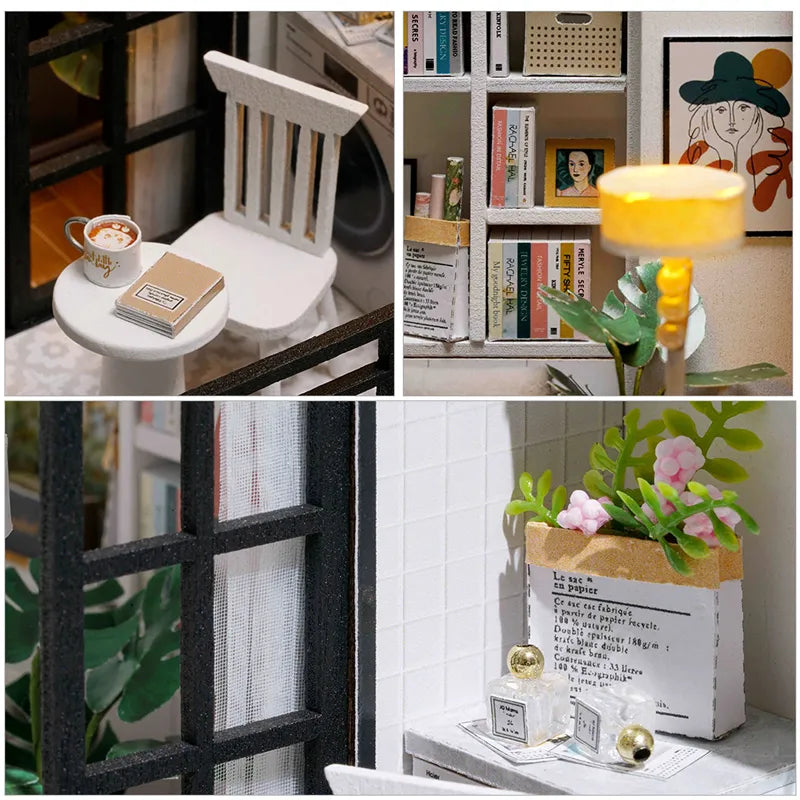 Maison miniature "Vue sur la ville"
