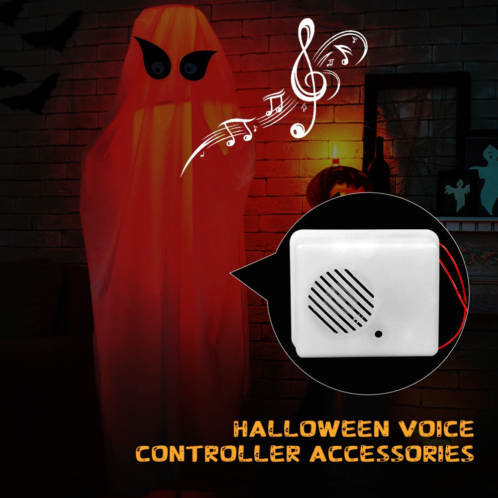 Haut-parleur sonore de cri d'horreur d'Halloween, accessoires d'horreur de maison hantée Tricky Screaming Speaker Creative pour le décor de couloirs