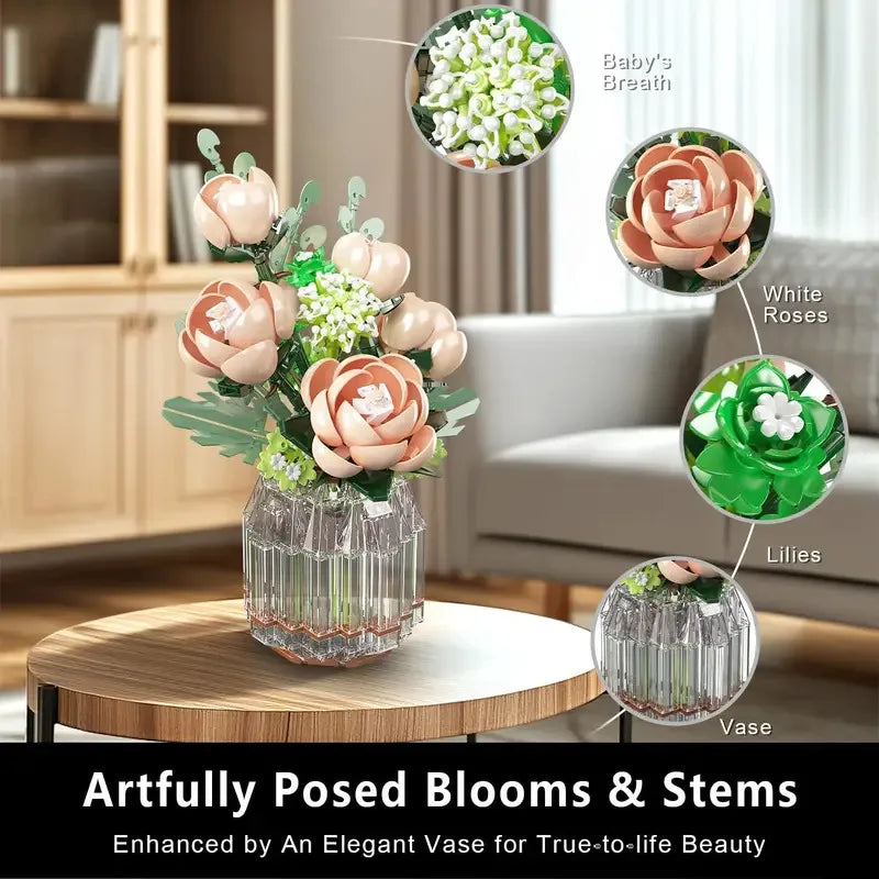 Bouquet de Rose - Blocs de construction