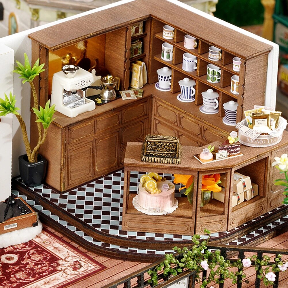 Maison miniature Salon de thé de Momo