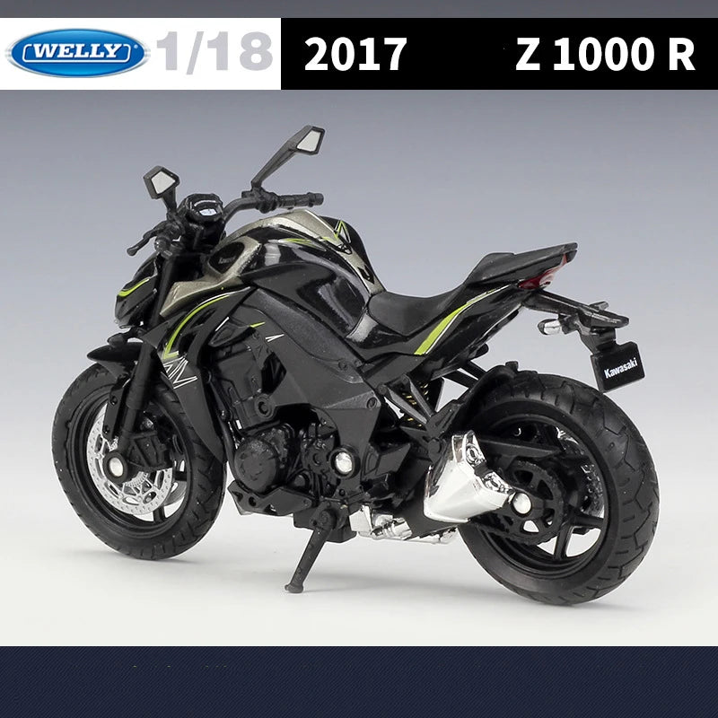 Moto miniature Kawasaki Z1000 1:18ème
