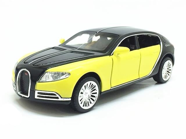 Voiture Miniature Bugatti Galibier Jaune
