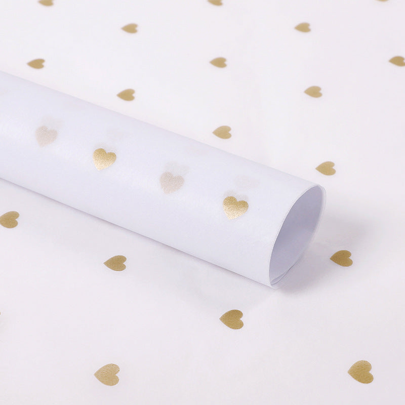 Papier Cadeau Doré