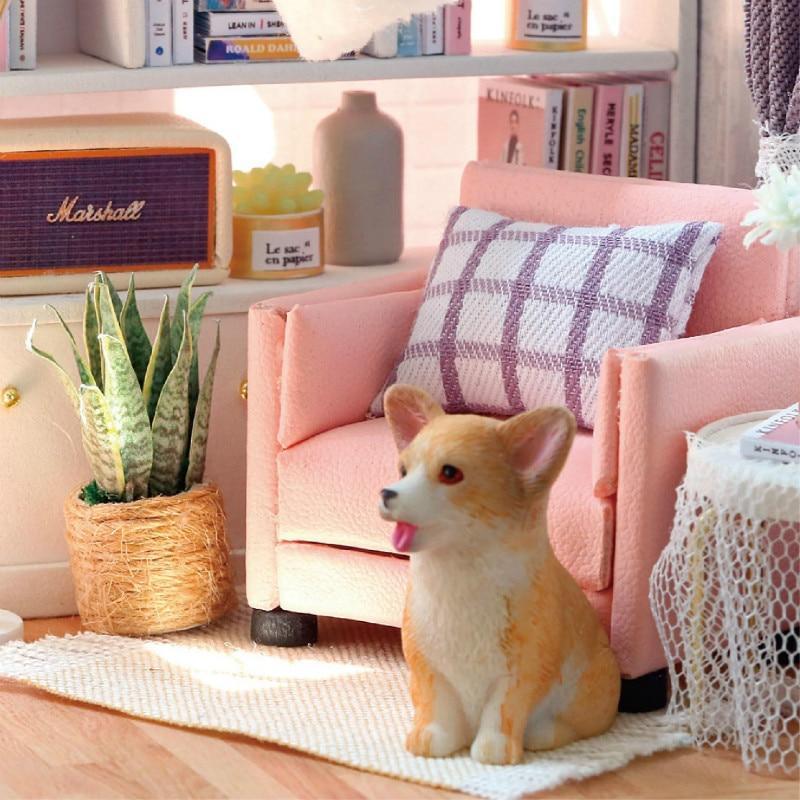 Maison Miniature Campagne Parisienne Chien