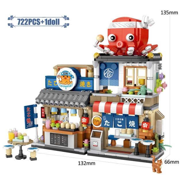 Jeux de construction Takoyaki Shop