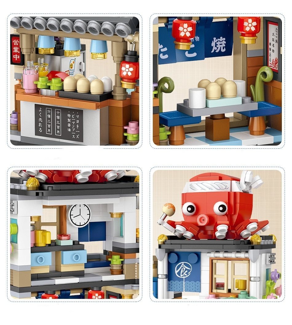Jeux de construction Takoyaki Shop
