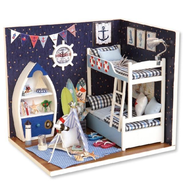 Maison Miniature Chambre Deux Frères | Miniature Land