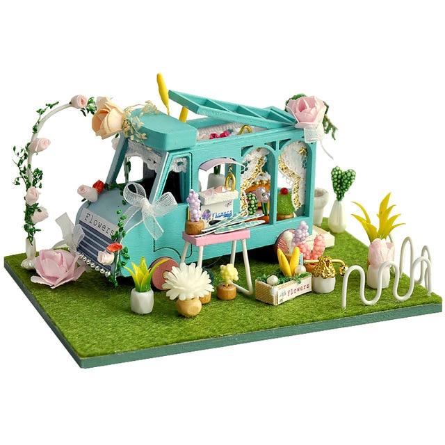 Maison Miniature Marchand de Fleurs