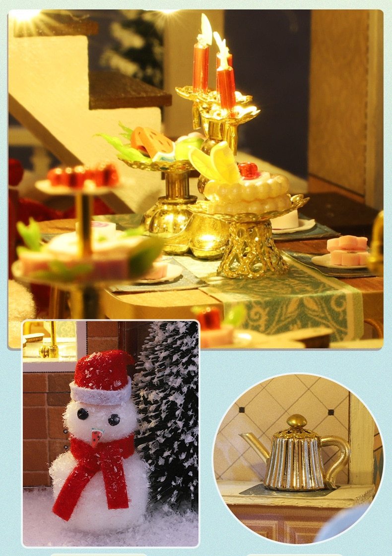 Maison Miniature Père Noël