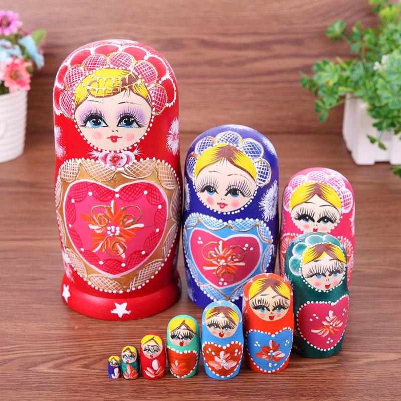 Poupée Russe Famille Aisée décor