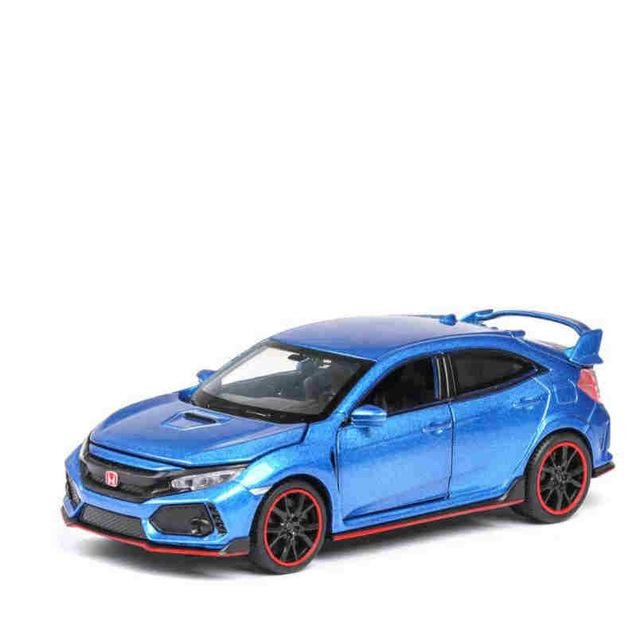 Voiture Miniature Honda Civic bleu