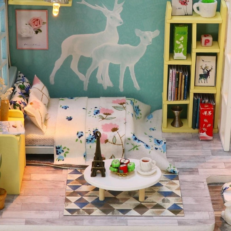 chambre miniature famille renne
