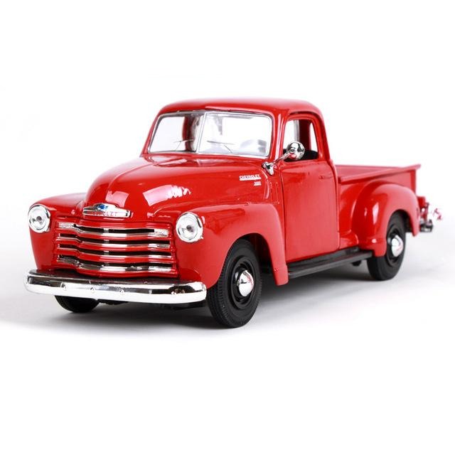 Voiture Miniature Chevrolet 3100 rouge