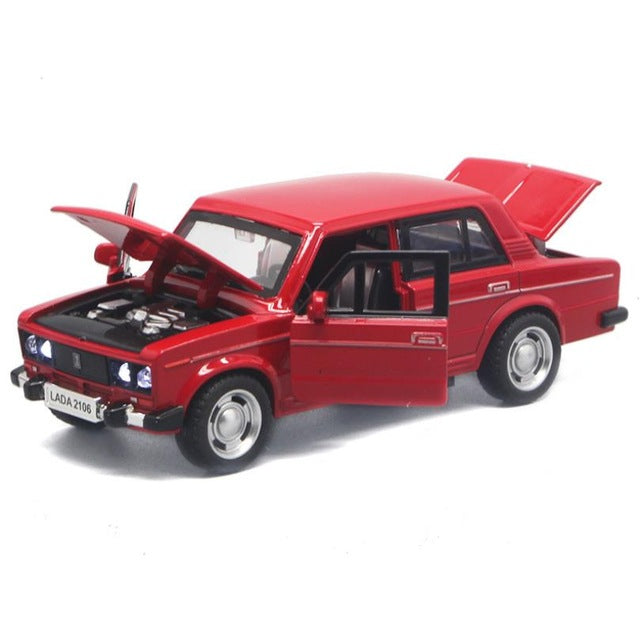 Voiture Miniature Lada Vaz rouge