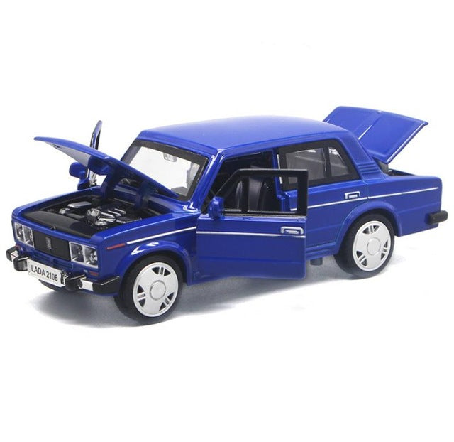 Voiture Miniature Lada Vaz bleu