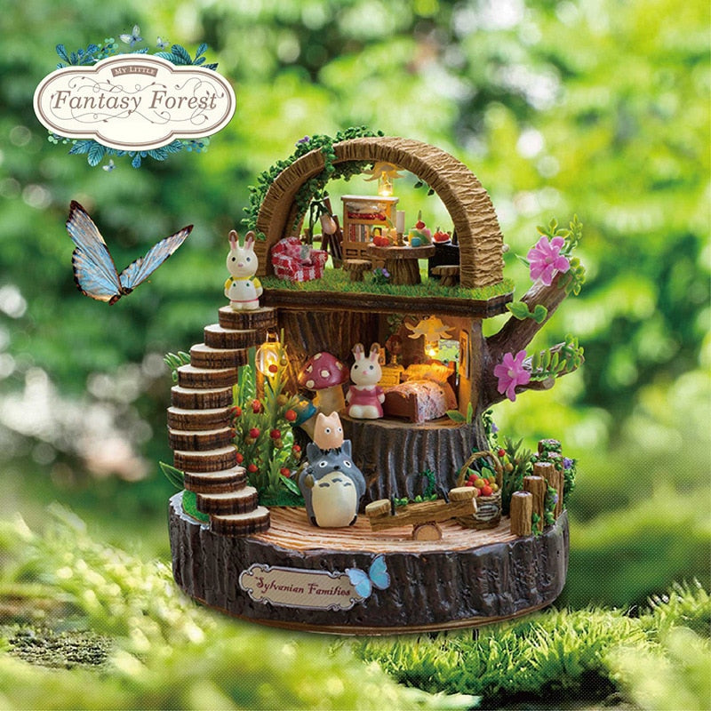 Maison Miniature Totoro Décor