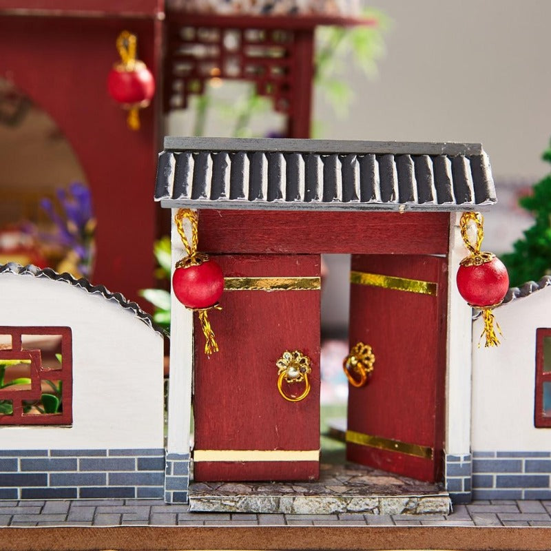 porte miniature pavillon zen