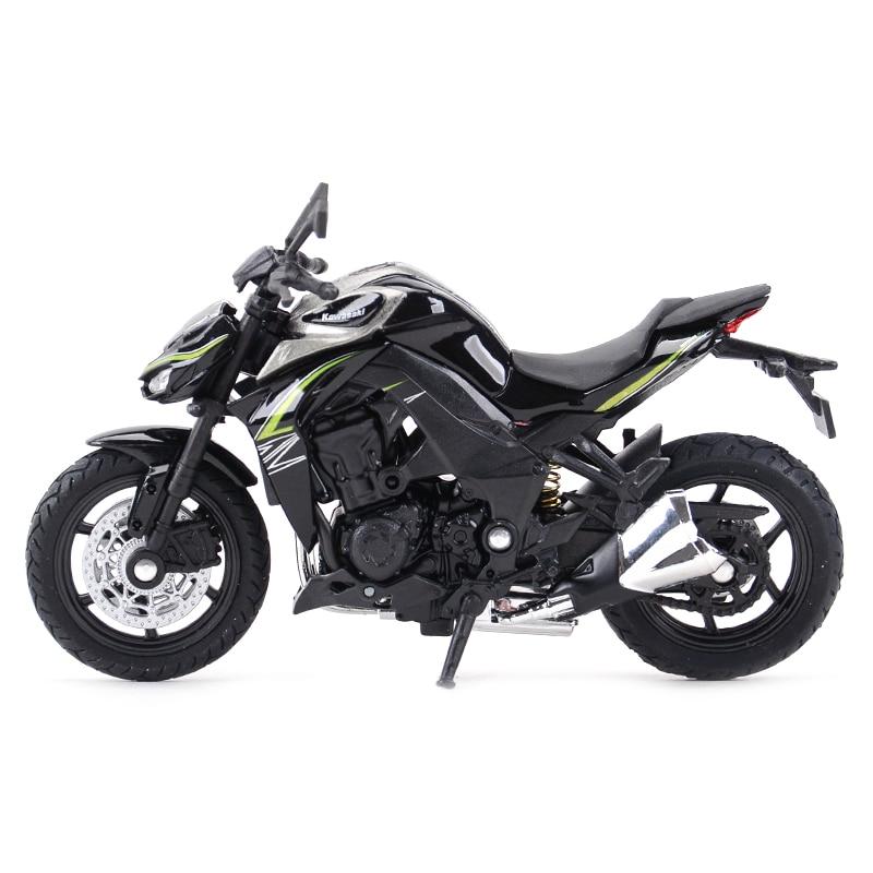 Moto Miniature Kawasaki Z1000 béquille