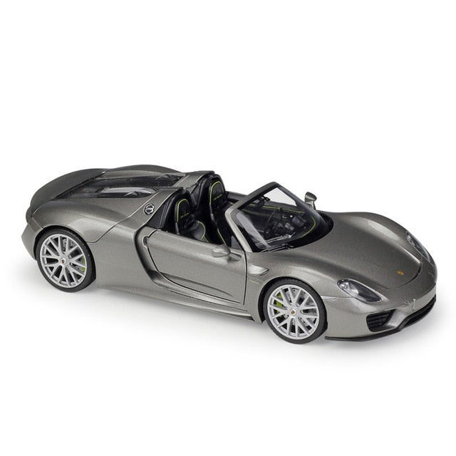 Porsche Miniature 918 toit ouvert