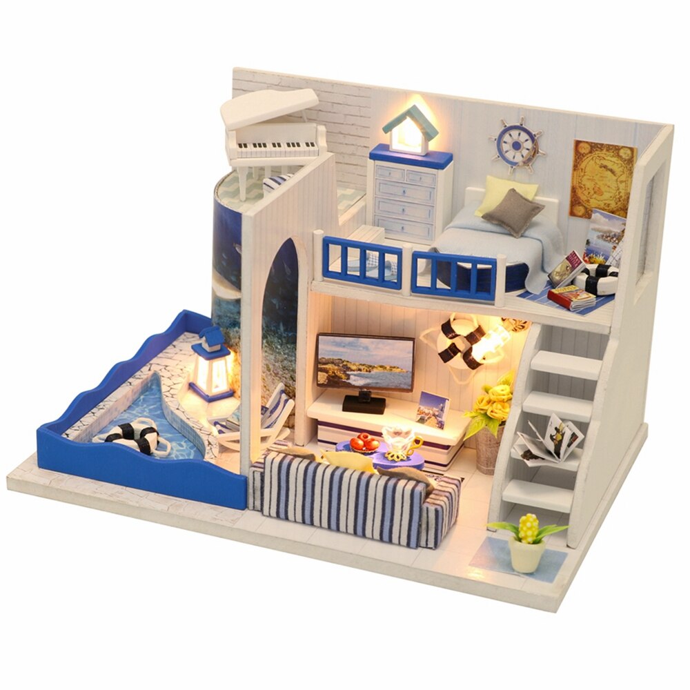 kit maison miniature santori