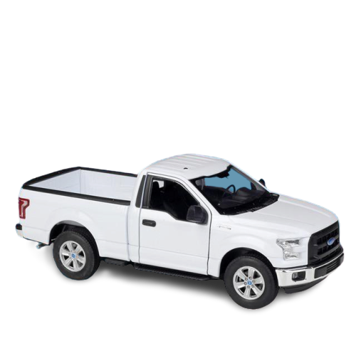 Voiture Miniature Ford F150 Regular Cab blanc