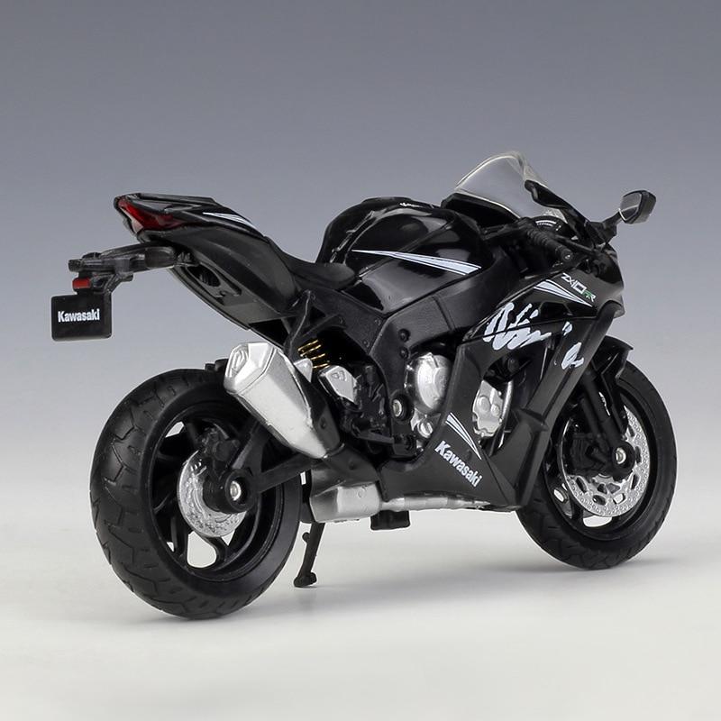 Moto Miniature Kawasaki Ninja ZX10-RR pot échappement