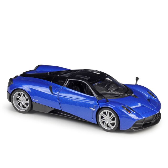 Voiture Miniature Pagani Huayra bleu