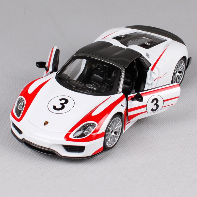 Voiture Miniature Porsche 918 Weissach portes