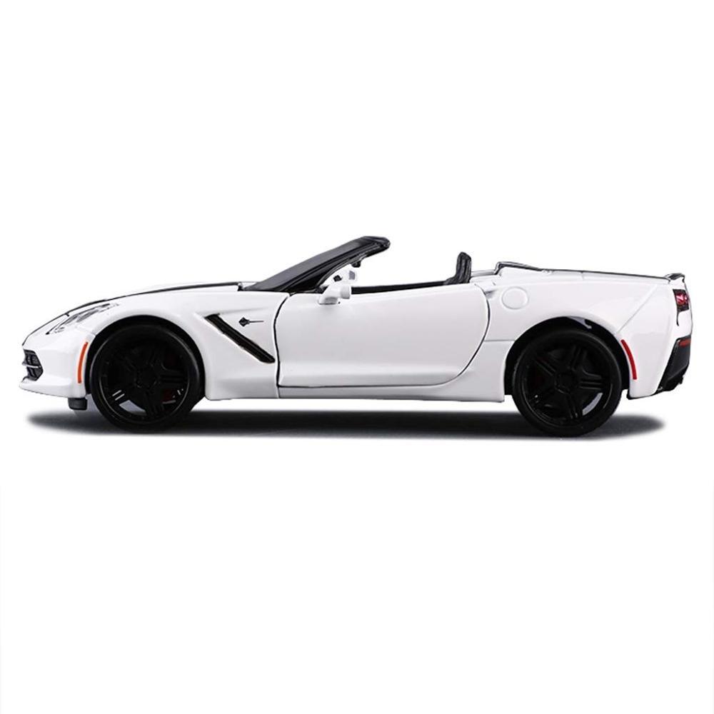 Voiture Miniature Corvette Stingray rétroviseurs