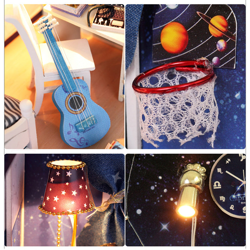 kit maison miniature space mountain