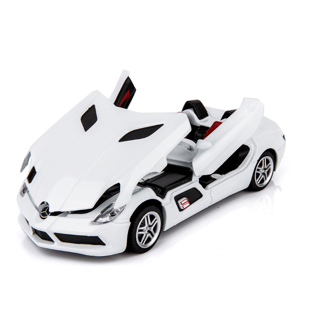 Voiture Miniature Mercedes SLR Stirling Moss Blanc
