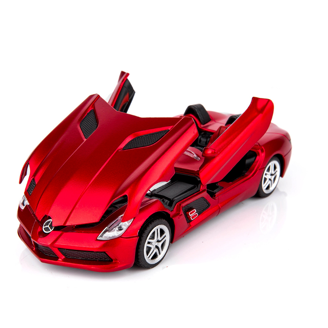 Voiture Miniature Mercedes SLR Stirling Moss Rouge