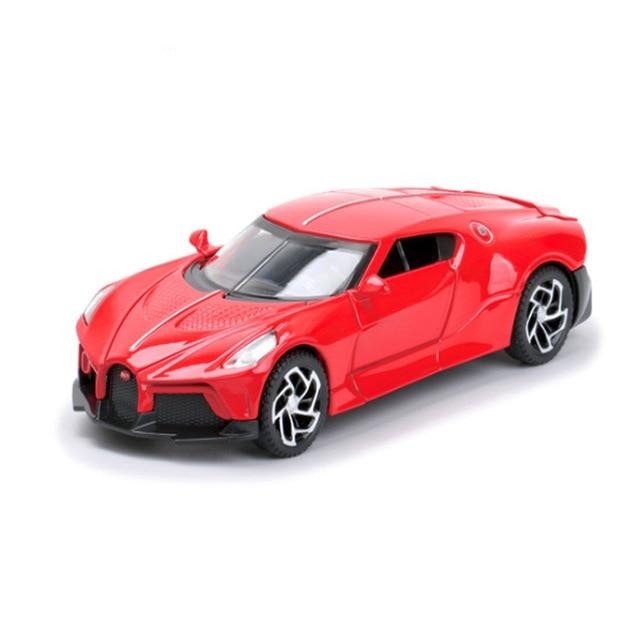 Voiture Miniature Bugatti La Voiture Noire Rouge
