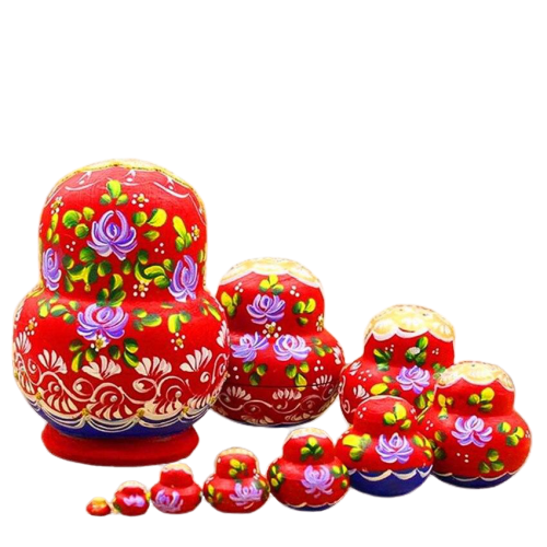 Poupée Russe Collier Légendaire arrière