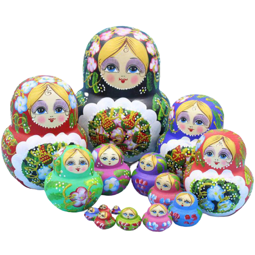 Poupée Russe Famille Royale Pas cher