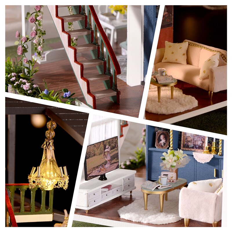 Maison Miniature Loft Fleuri