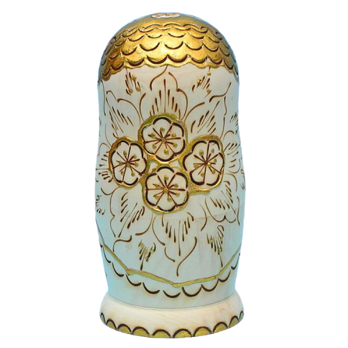 Poupée Russe Fleurs de Printemps arrière