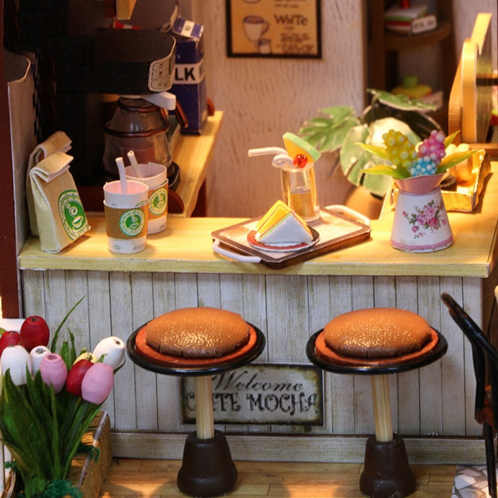 bar miniature café paisible