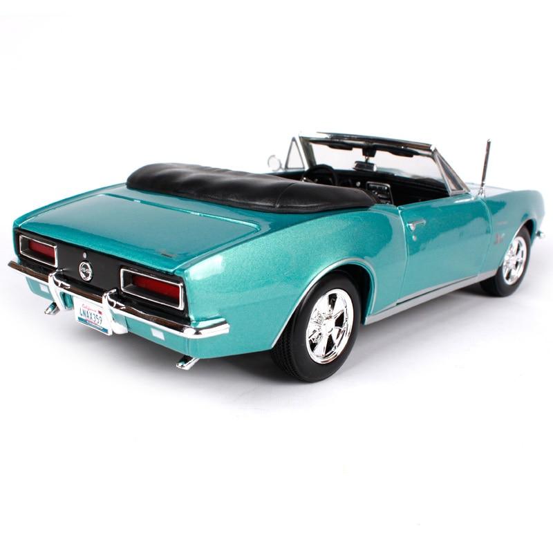 Voiture Miniature Chevrolet Camaro SS 396 pot échappement