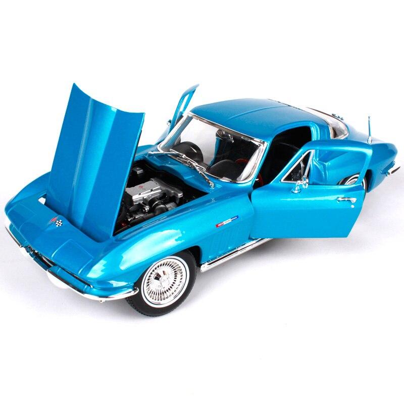 Voiture Miniature Corvette Vintage moteur
