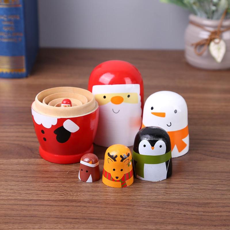 Poupée Russe Escouade de Noël pas cher