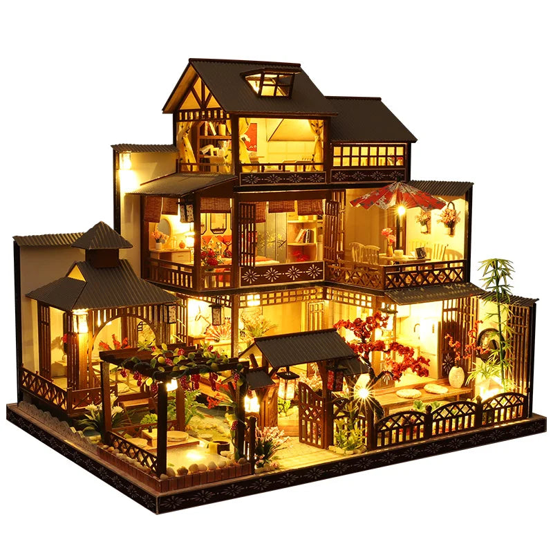 Maison miniature palais japonais
