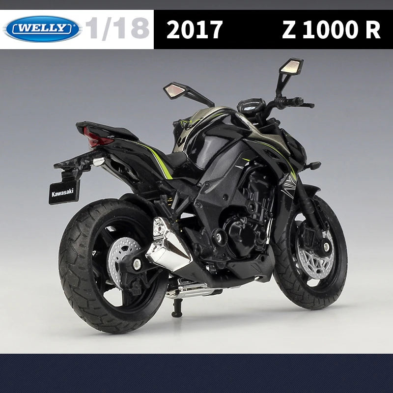 Moto miniature Kawasaki Z1000 1:18ème