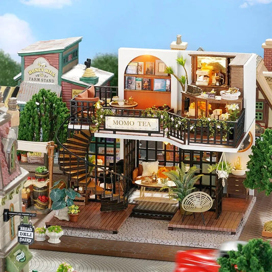 Maison miniature Salon de thé de Momo
