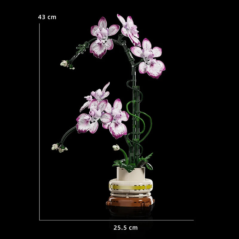 Orchidée en pot – Bloc de construction créatif