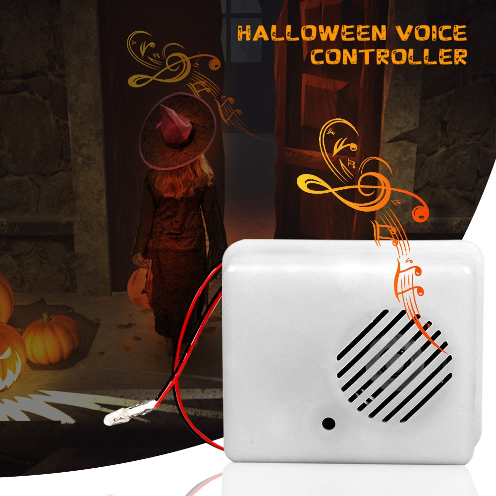Haut-parleur sonore de cri d'horreur d'Halloween, accessoires d'horreur de maison hantée Tricky Screaming Speaker Creative pour le décor de couloirs