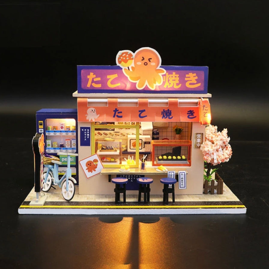 Maison Miniature Fast Food Japonais