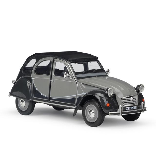 Voiture Miniature Citroën 2CV6 Charleston Gris